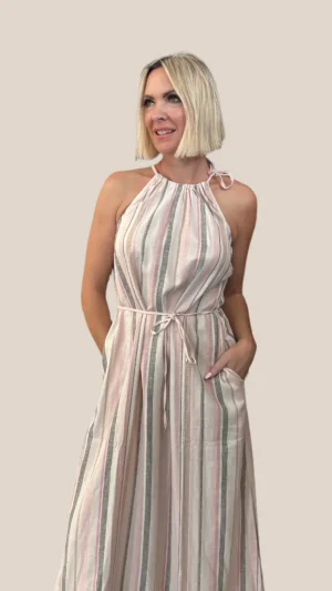 Maxi Dresses|Mos Mosh>Mos Mosh Adene Lino Dress