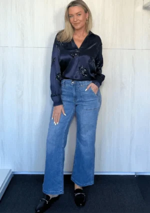 Shirts Edit|Hammock & Vine>Hammock u0026 Vine After Dark Shirt - Midnight Blue