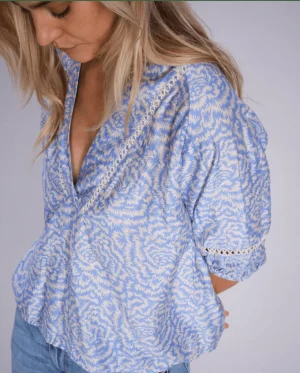 Blouses|Mos Mosh>Mos Mosh Aleyna Saku Blouse