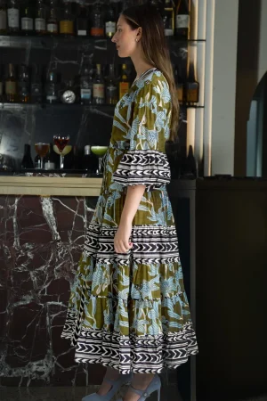 Maxi Dresses|Sleeved Dresses>Trelise Cooper All Together Now Dress - Cooper