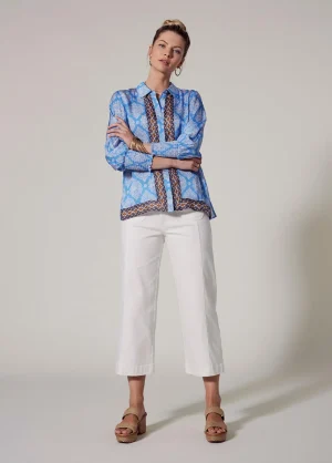 Shirts Edit|Loobies Story>Loobies Story Anacapri Shirt - Bluebell