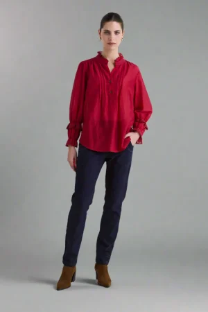 Shirts Edit|Lania The Label>Lania Ava Shirt - Chilli