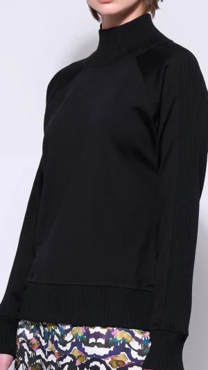 Knitwear|Neris>Neris Back Story Jumper - Black