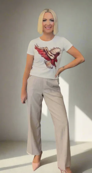 Pants Edit|Mos Mosh>Mos Mosh Bal Flair Pant - Beige