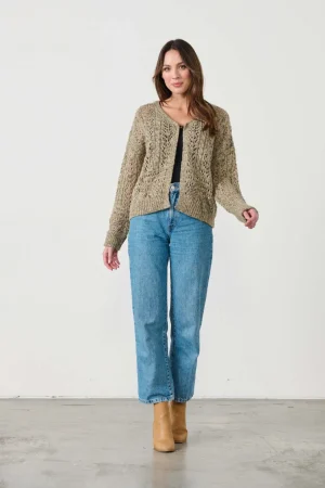 Knitwear|Caju>Caju Batwing Open Knit