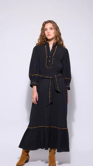Maxi Dresses|Neris>Neris Belle Dress - Black
