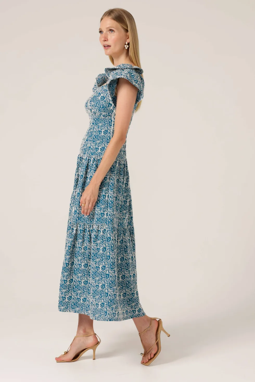 blue-wing-maxi-dress-size-10-YnKVZkms-5.webp Maxi Dresses|Sacha Drake>Sacha Drake Blue Wing Maxi Dress Size 10