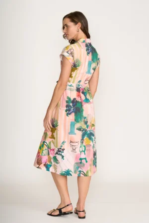 Shirts Edit|Shirt Dresses>Foil Born Free Dress - Atrium