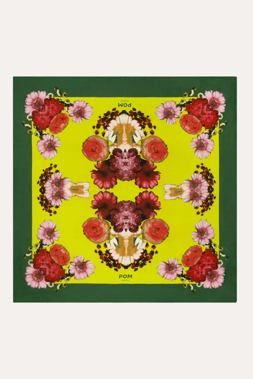 bouquet-lime-shawl-lTiSpCsg-1.webp Scarves|POM Amsterdam>POM Amsterdam Bouquet Lime Shawl