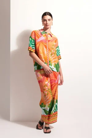 FOIL|New Arrivals>Foil Box Of Tricks Top - Sun Kissed