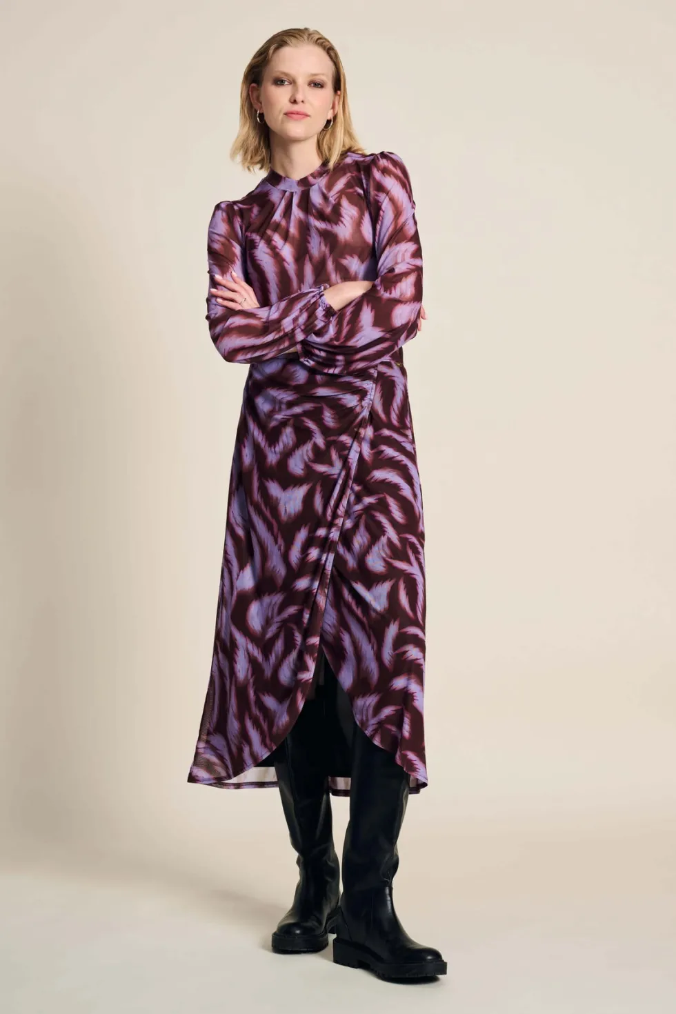 brown-feathers-skirt-tVGRDnFy-1.webp Skirts|POM Amsterdam>POM Amsterdam Brown Feathers Skirt