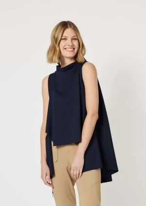 Tops|Tops>Clarity Cameron Layer Top - Navy