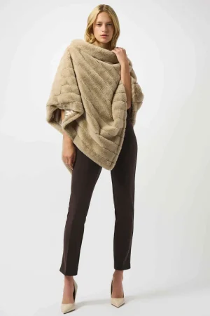 Pants Edit|Dress Pants>Joseph Ribkoff Classic Cropped Pant - Mocha 144092F25