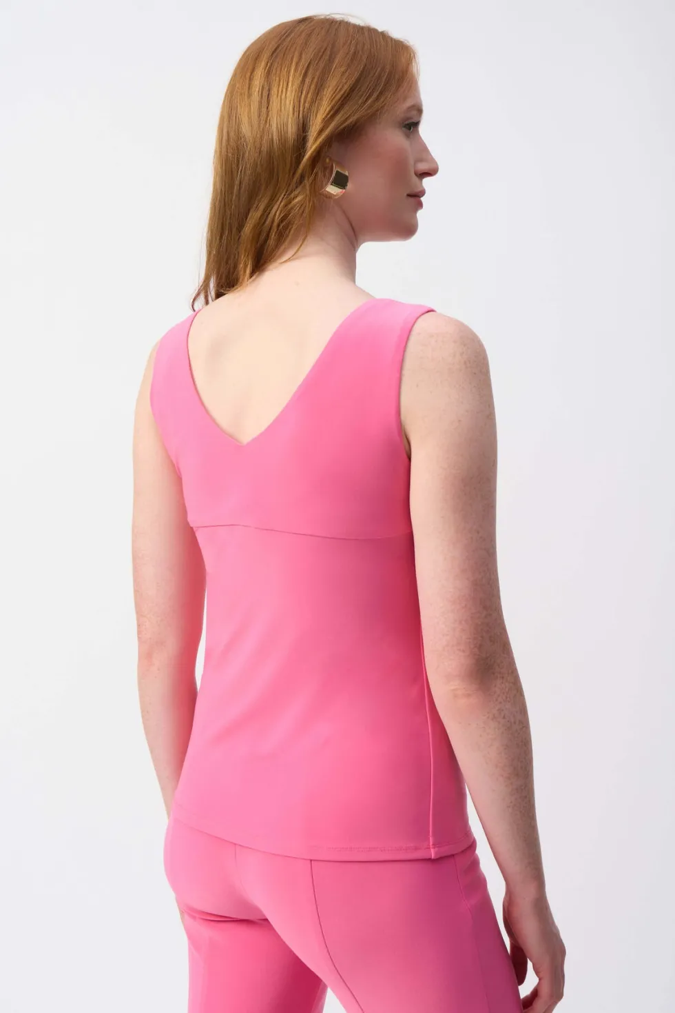 classic-v-neck-cami-bubble-g-JglEknYO-2.webp Joseph Ribkoff|Women's Work Dresses & Work Wear>Joseph Ribkoff Classic V Neck Cami - Bubble Gum 201546S25