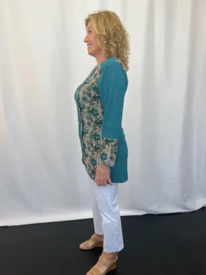 Tops|Tops>Samsaara Daiki Top - Teal