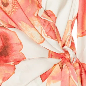 Blouses|Karmamia>Karmamia Elena Blouse - Maui Flower Peach