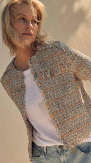 Jackets|Mos Mosh>Mos Mosh Ellis Boucle Jacket Size L