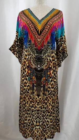 Shirts Edit|Shirt Dresses>Solitaire Esmeralda Long Dress Size S