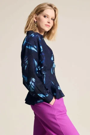 Blouses|POM Amsterdam>POM Amsterdam Feathers u0026 Florals Blouse