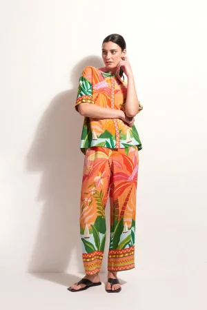 Pants Edit|Casual Pants>Foil Feature Act Pant - Sun Kissed