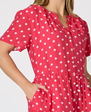 Gordon Smith|Midi Dresses>Gordon Smith French Rose Midi Dress