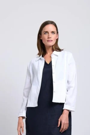 Jackets|FOIL>Foil Fringe Benefits Jacket - White/Bombay