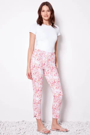 Pants Edit|Casual Pants>Up! Pants Ginger Petal-Slit Techno Ankle Pant