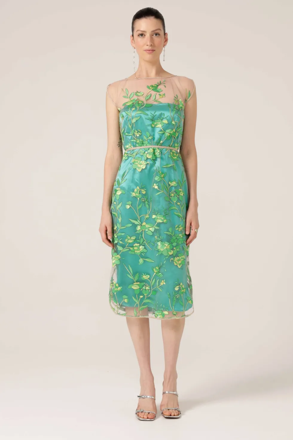 Midi Dresses|Sacha Drake>Sacha Drake Glistening Tanager Dress
