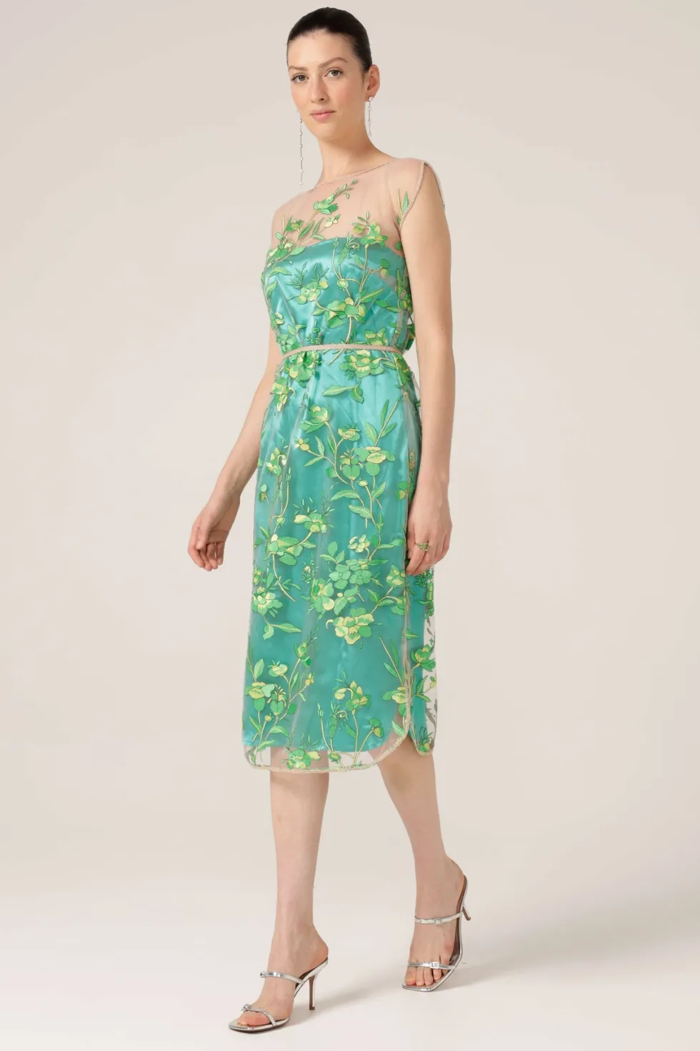 Midi Dresses|Sacha Drake>Sacha Drake Glistening Tanager Dress