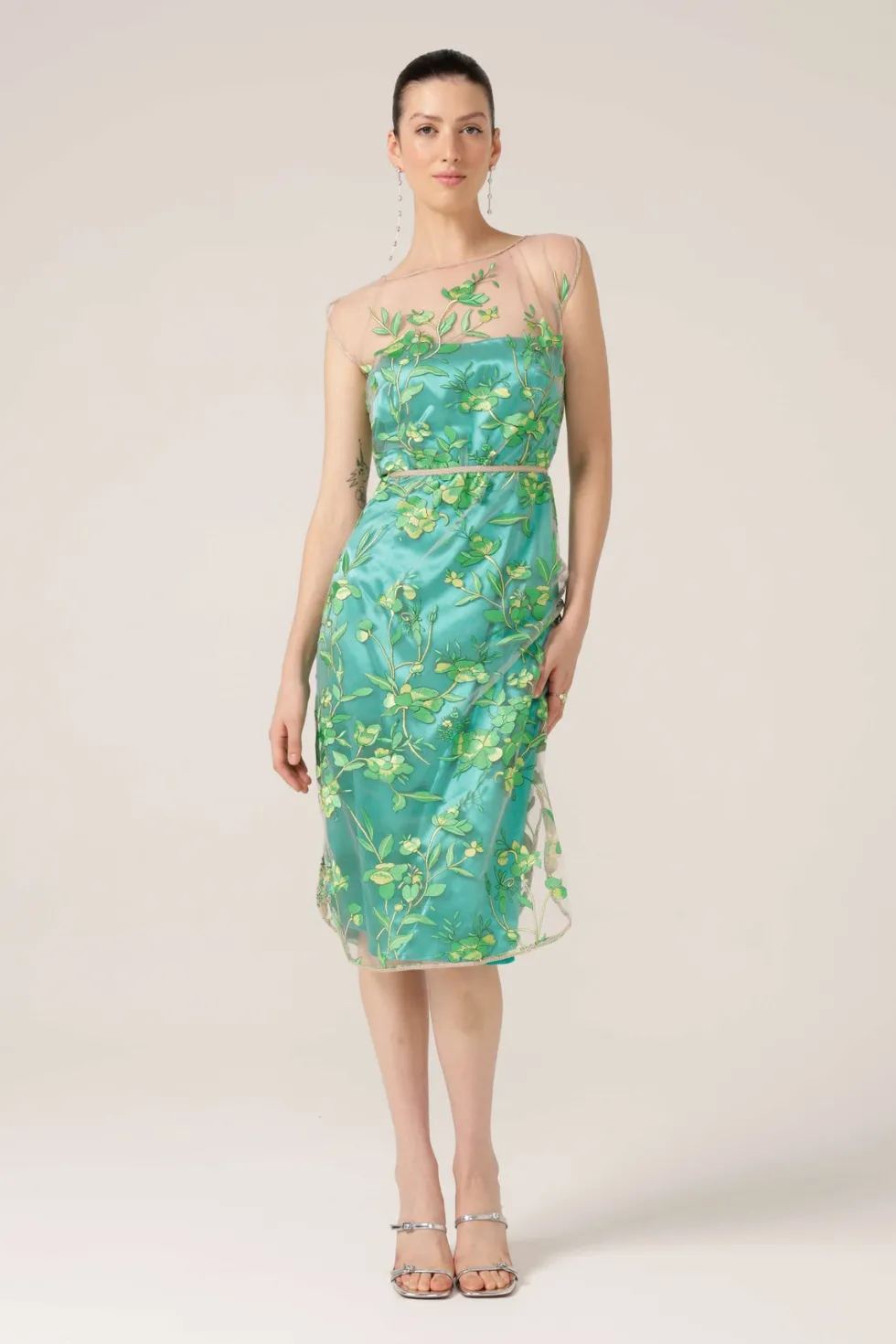 Midi Dresses|Sacha Drake>Sacha Drake Glistening Tanager Dress