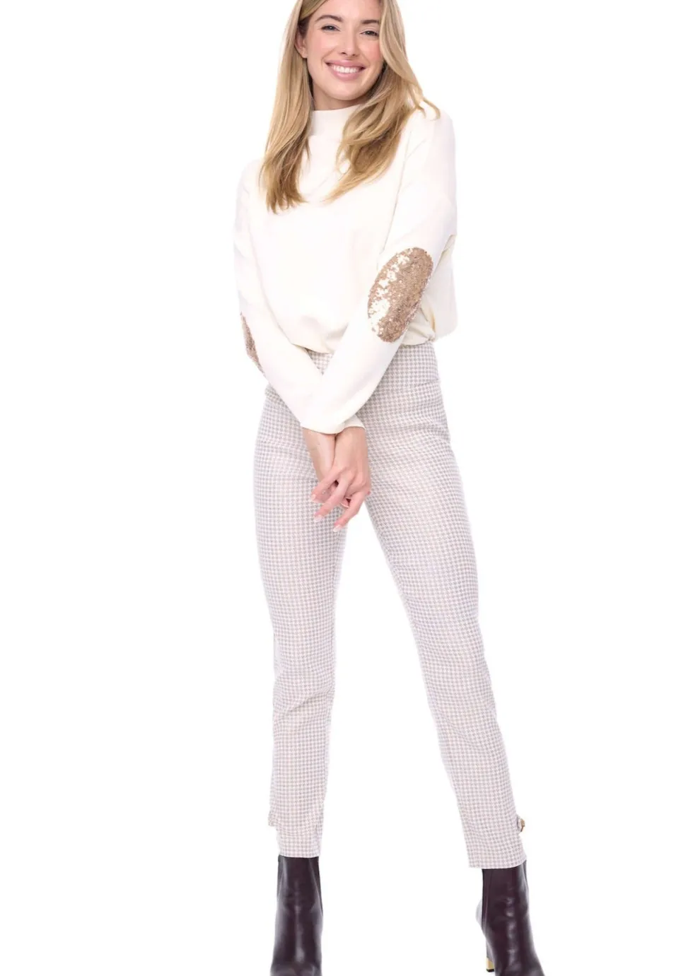 glossy-techno-slim-ankle-pant-JkUsmgsR-0.webp Casual Pants|Up! Pants>Up! Pants Glossy Techno Slim Ankle Pant 67917UP