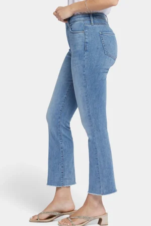 Pants Edit|Jeans>NYDJ High Rise Billie Mini Boot Ankle Fray Jean - Crescent Shore