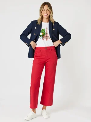 Pants Edit|Jeans>Gordon Smith Hudson Jean - Red