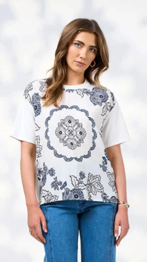 Tees|Loobies Story>Loobies Story Indie Tee - Silk White Multi