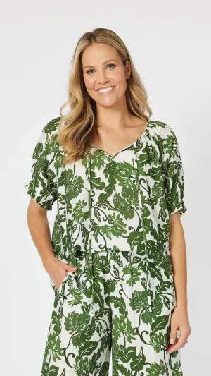 Tops|Tops>Hammock u0026 Vine Ivy Top - Green