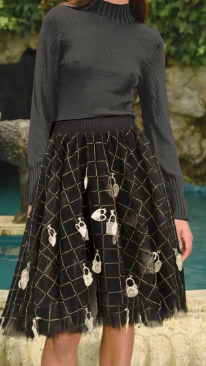 Skirts|Trelise Cooper>Trelise Cooper Key To My Heart Skirt - Coop