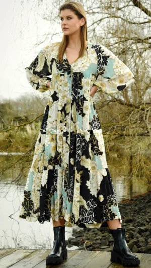 Maxi Dresses|Sleeved Dresses>Trelise Cooper Ladies Who Lunch Dress - Curate