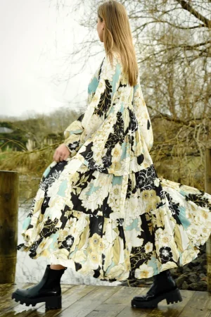 Maxi Dresses|Sleeved Dresses>Trelise Cooper Ladies Who Lunch Dress - Curate