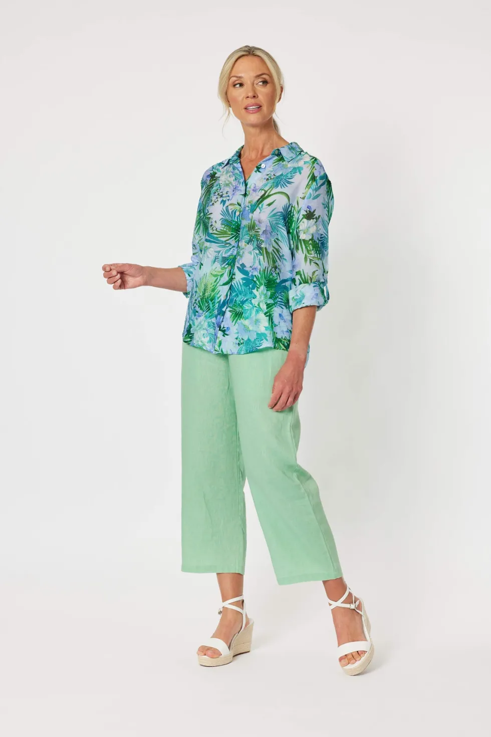 lara-linen-wide-leg-pant-min-uuLoYxSo-2.webp Pants Edit|Linen Pants>Gordon Smith Lara Linen Wide leg Pant - Mint