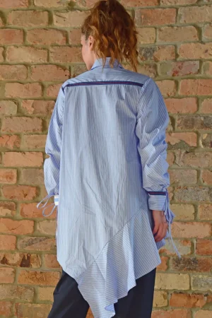 Trelise Cooper>Trelise Cooper Let's Sleeve This Town - Blue Stripe - Cooper Size L