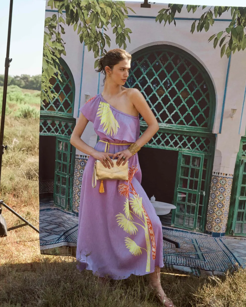 lilac-flower-dress-CRcOAvZg-5.webp Midi Dresses|POM Amsterdam>POM Amsterdam Lilac Flower Dress