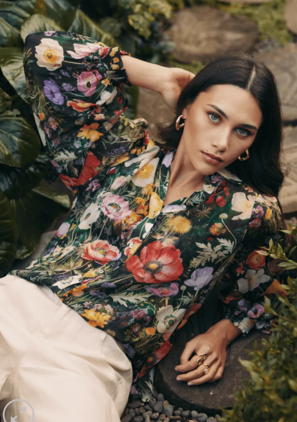 looking-glass-shirt-ivy-mult-ZVdjyqZy-3.webp Blouses|Shirts Edit>Loobies Story Looking Glass Shirt - Ivy Multi