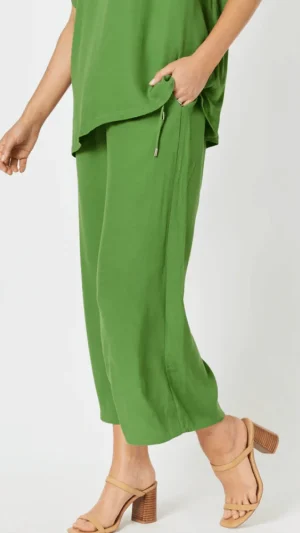Pants Edit|Hammock & Vine>Hammock u0026 Vine Louvre Luxe Pant - Green