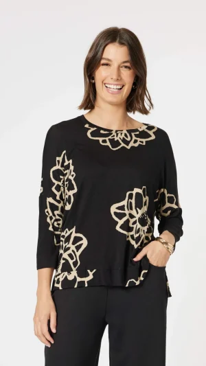 Tops|Tops>Clarity Louvre Top