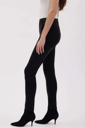 Up! Pants>Up! Pants Luxury Ponte 28 Inch Straight Leg Pant - Shiny Snake 67357 Au10