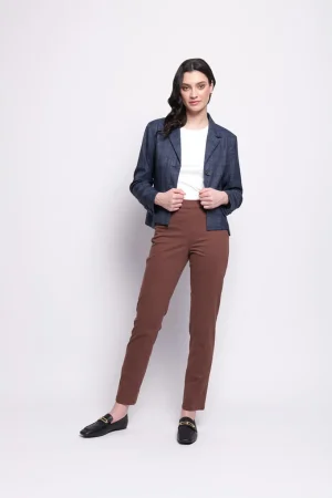 Jackets|Suits & Matching>Foil Match Maker Jacket - Dark Blue Check Size 8