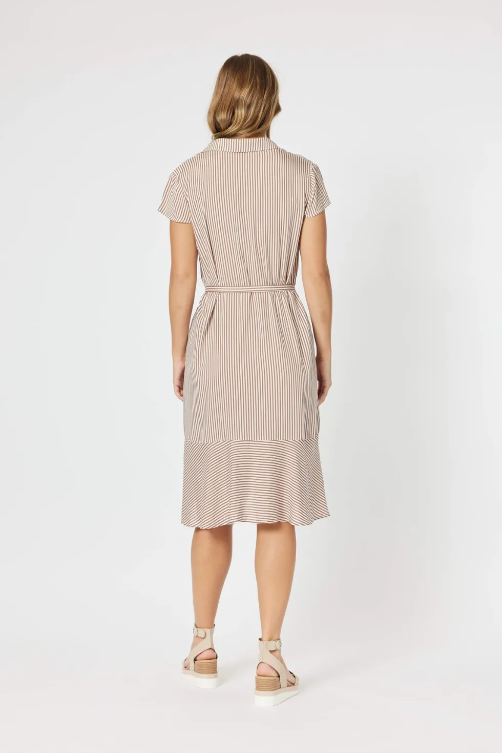 mio-stripe-dress-RGQaEcrv-2.webp Maxi Dresses|Knee Length Dresses>Threadz Mio Stripe Dress