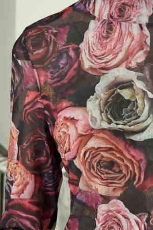 Tops|Tops>Trelise Cooper Neck Of The Woods Top - Dark Rose