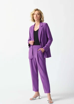 Dress Pants|Joseph Ribkoff>Joseph Ribkoff Paradiso Straight Pants - Majesty Mauve 242193