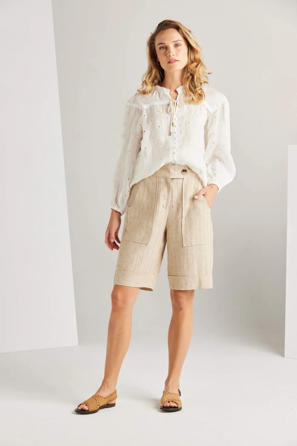 paris-shirt-ivory-size-14-UleLHXrC-1.webp Blouses|Lania The Label>Lania Paris Shirt - Ivory Size 14